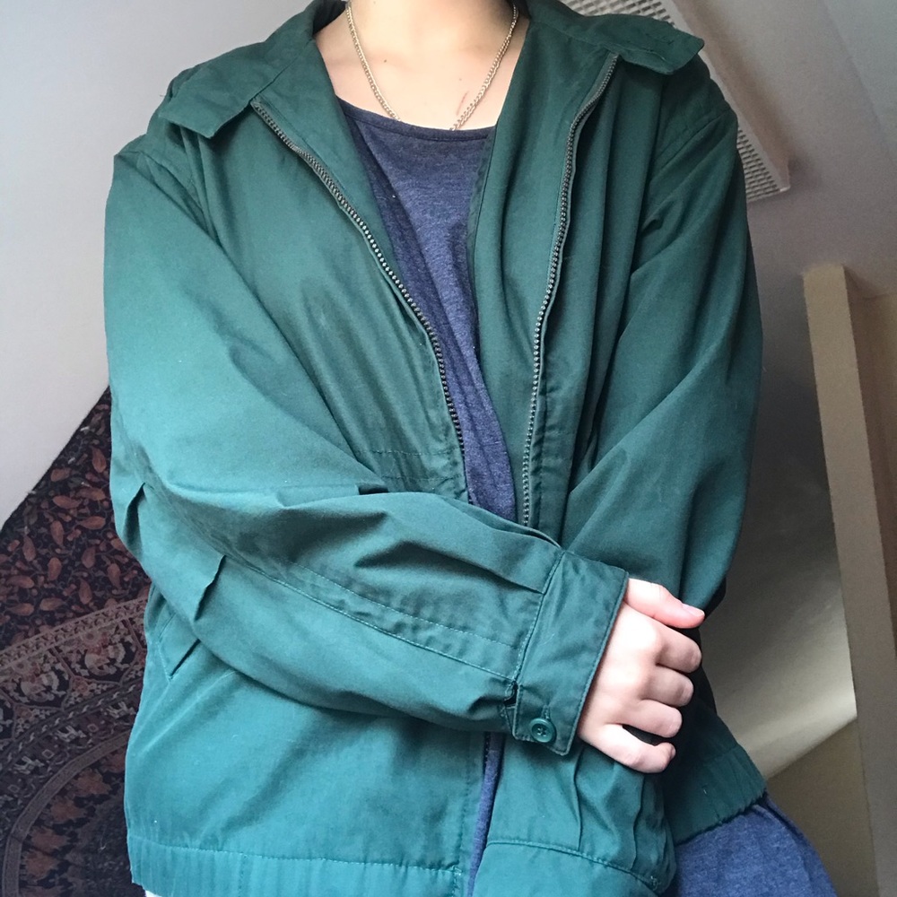 Vintage green army jacket